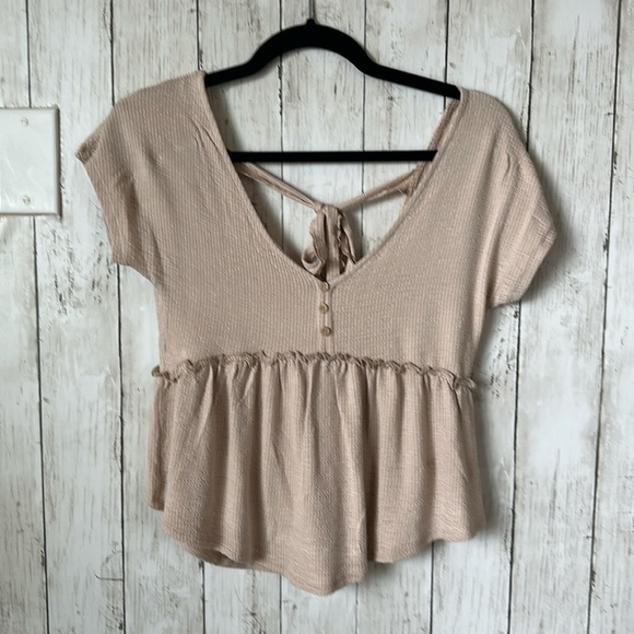 Atelier by Kirious Baby Doll Shirt. Available in size XS. - Picture 2 of 4